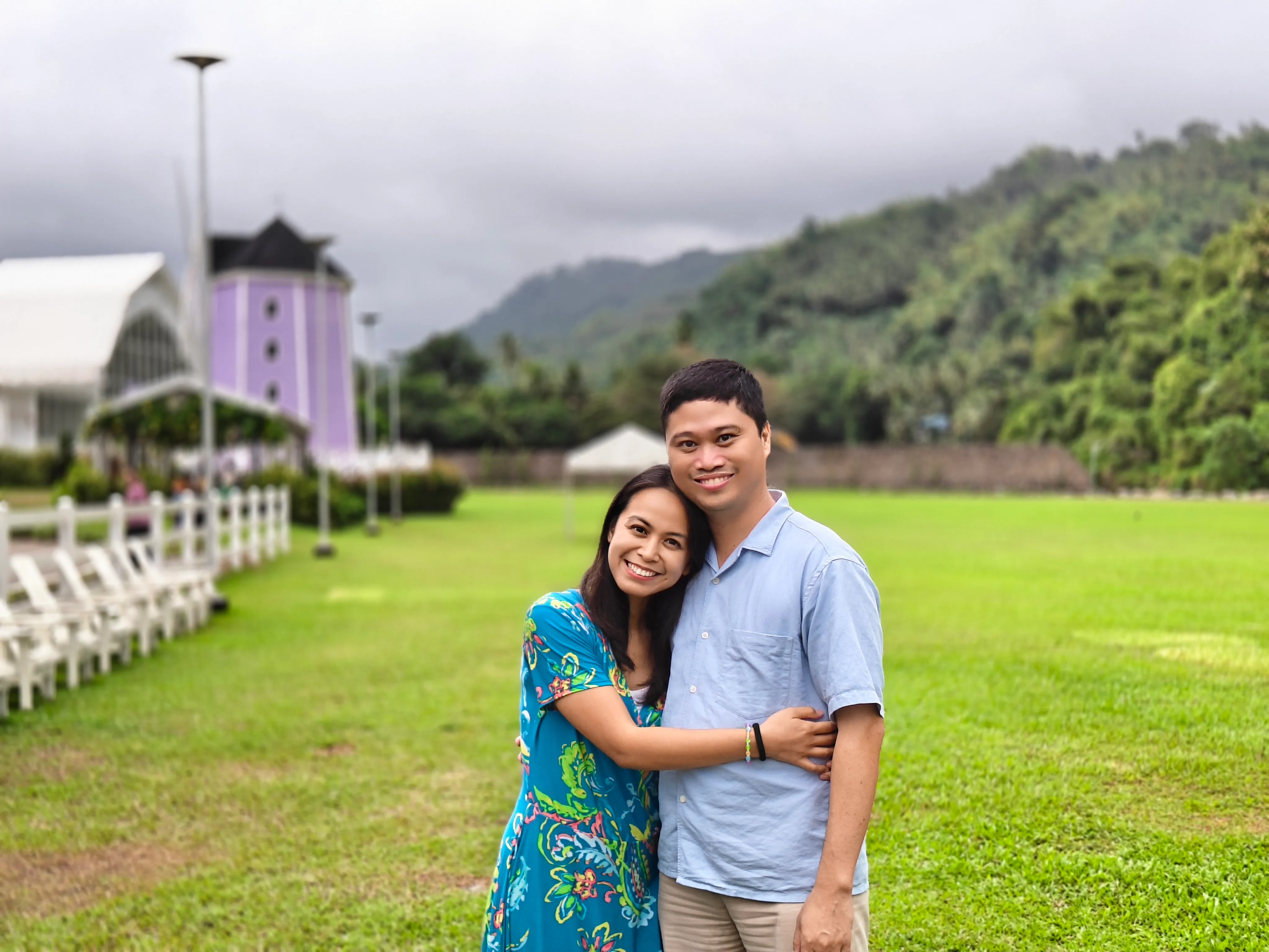 Majal and Regine in a Dumaguete ranch in late 2025